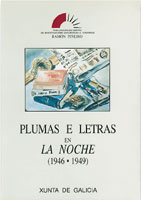 Logo Plumas e Letras en 'La Noche' (1946-1949)