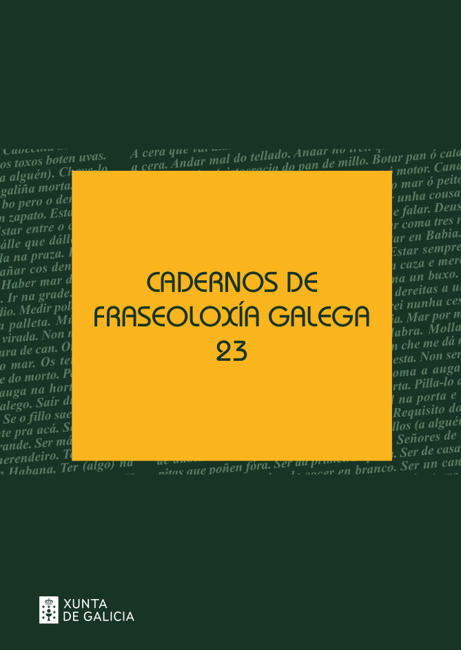 Logo Cadernos de Fraseoloxía Galega 23