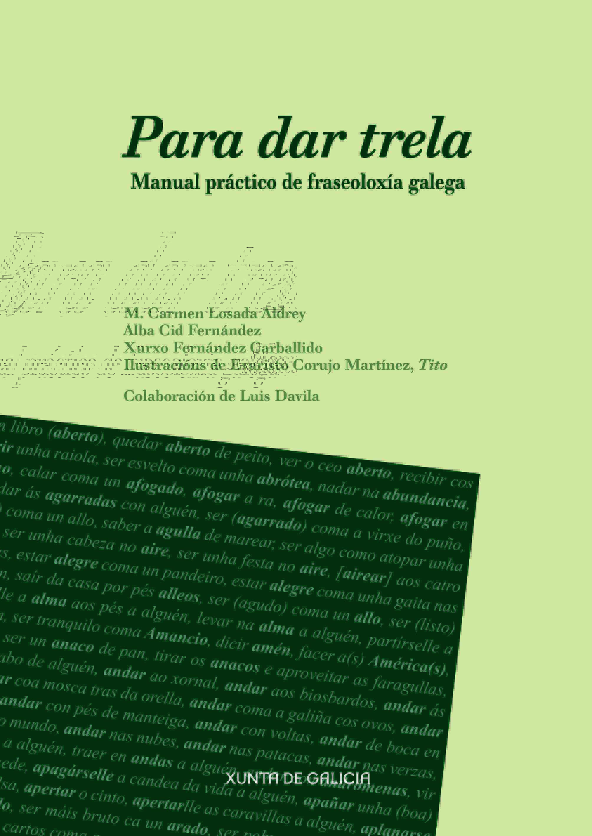 Logo Para dar trela. Manual práctico de fraseoloxía galega