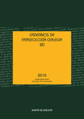 Logo Cadernos de Fraseoloxía Galega 20, 2018